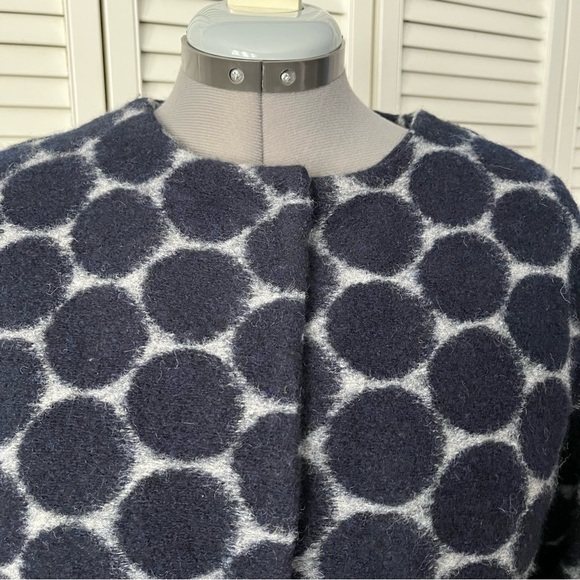 Clements Ribeiro Wool blend snap front jacket size L - Picture 3 of 11